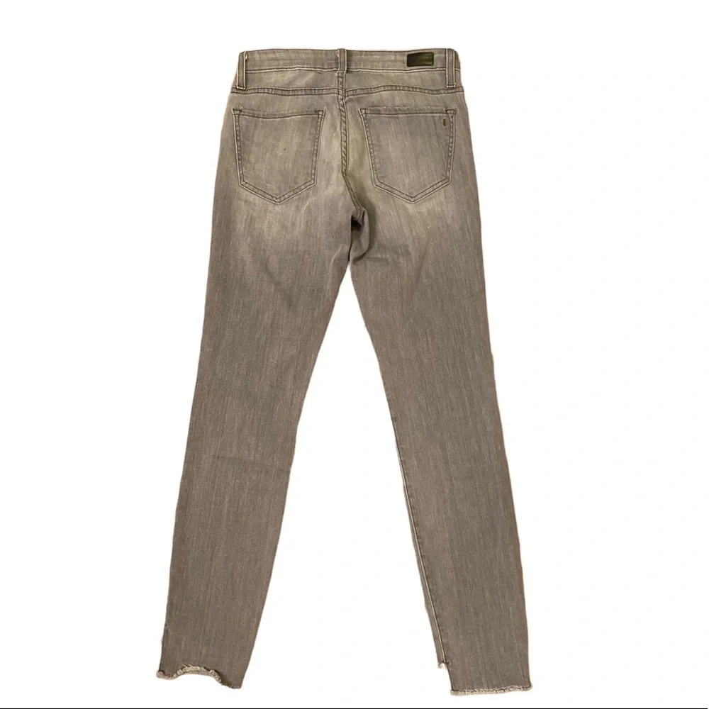 Joie Midrise Gray Ankle Skinny Denim Jeans Size 24